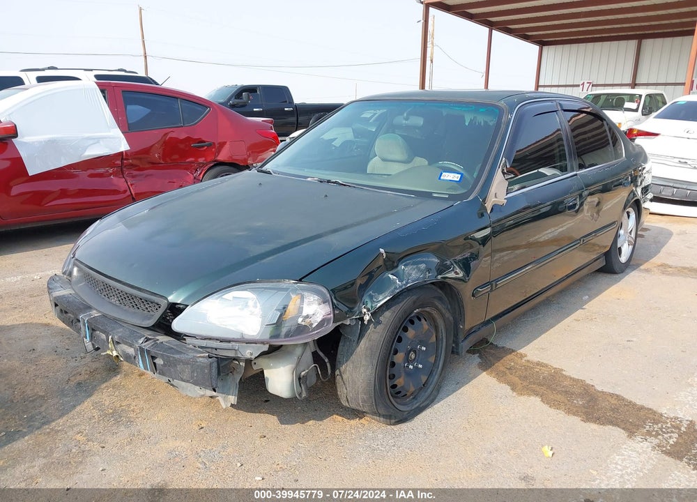 1999 HONDA CIVIC LX VIN: 1HGEJ6677XL060636