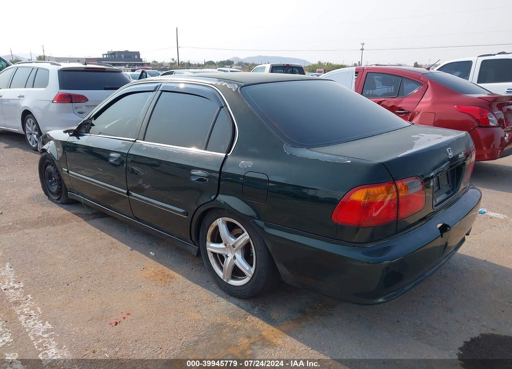 1999 HONDA CIVIC LX VIN: 1HGEJ6677XL060636