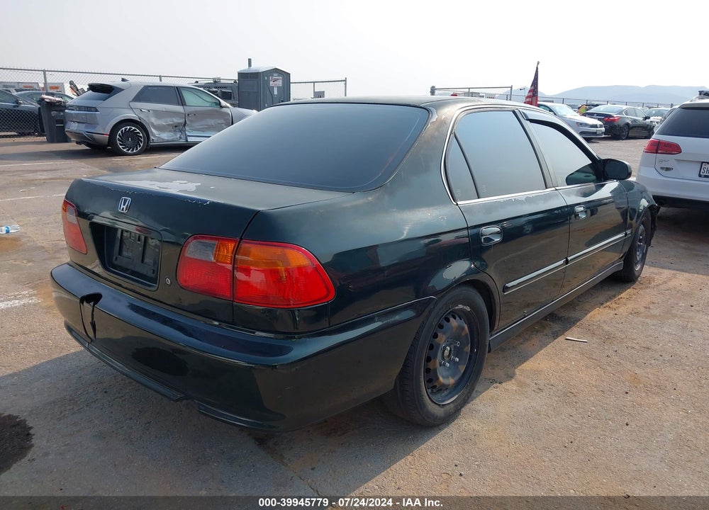 1999 HONDA CIVIC LX VIN: 1HGEJ6677XL060636