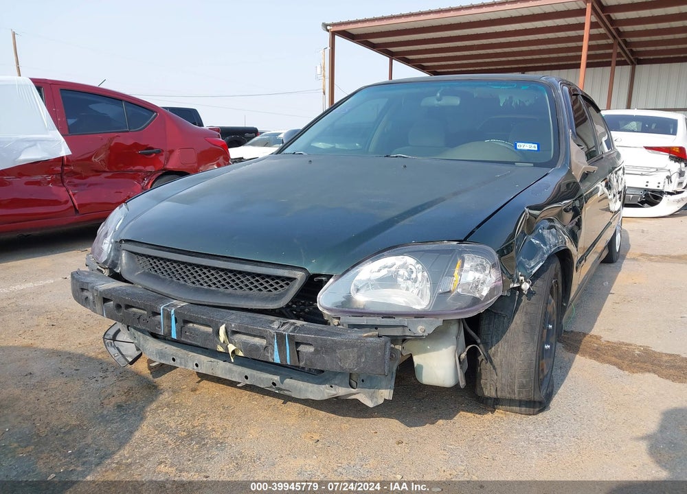 1999 HONDA CIVIC LX VIN: 1HGEJ6677XL060636