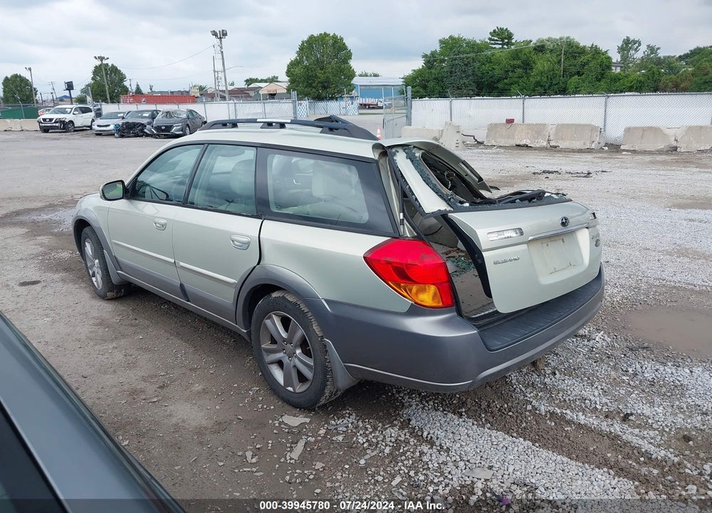 2005 SUBARU OUTBACK 3.0R L.L. BEAN EDITION VIN: 4S4BP86C754363587