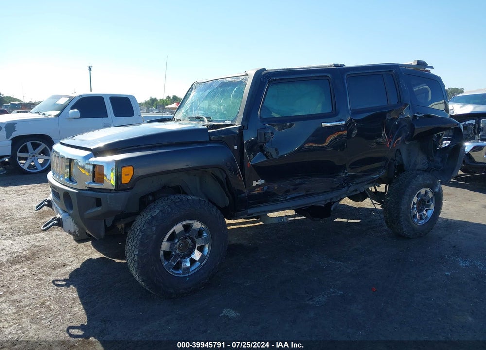 2008 HUMMER H3 SUV VIN: 5GTEN13E088162897