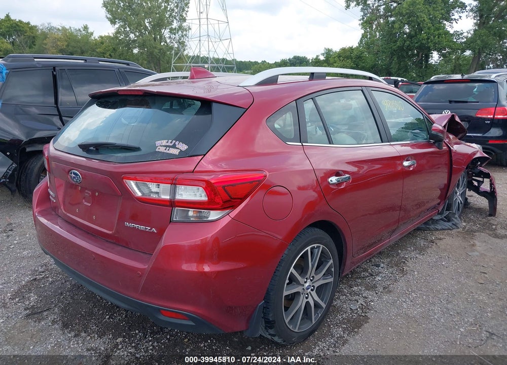 2019 SUBARU IMPREZA 2.0I LIMITED VIN: 4S3GTAT6XK3721343