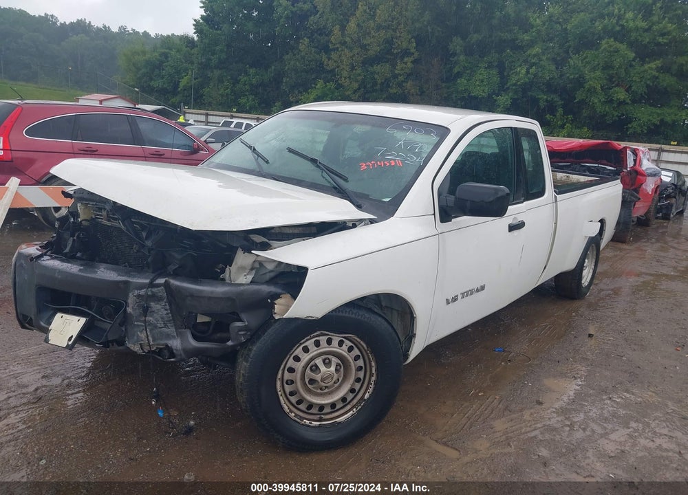 2008 NISSAN TITAN XE VIN: 1N6AA06E38N306903