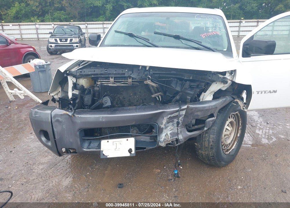 2008 NISSAN TITAN XE VIN: 1N6AA06E38N306903