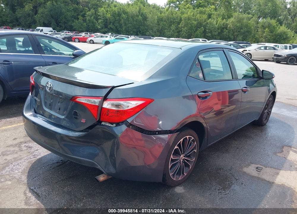 2014 TOYOTA COROLLA S PLUS VIN: 5YFBURHE0EP072539