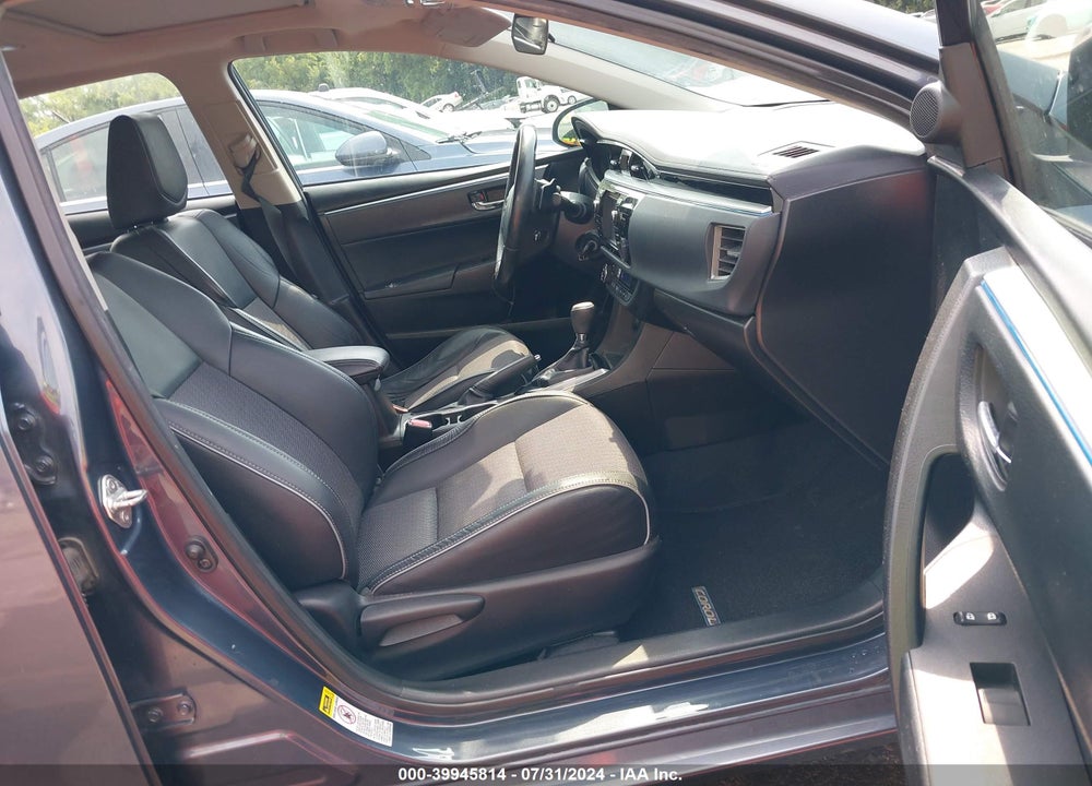 2014 TOYOTA COROLLA S PLUS VIN: 5YFBURHE0EP072539