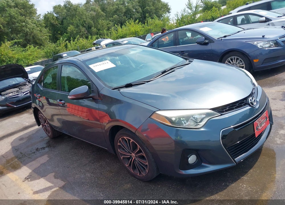 2014 TOYOTA COROLLA S PLUS VIN: 5YFBURHE0EP072539