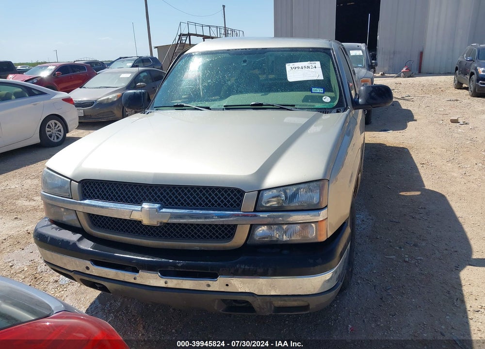 2004 CHEVROLET SILVERADO 1500 LS VIN: 2GCEC19V741222675