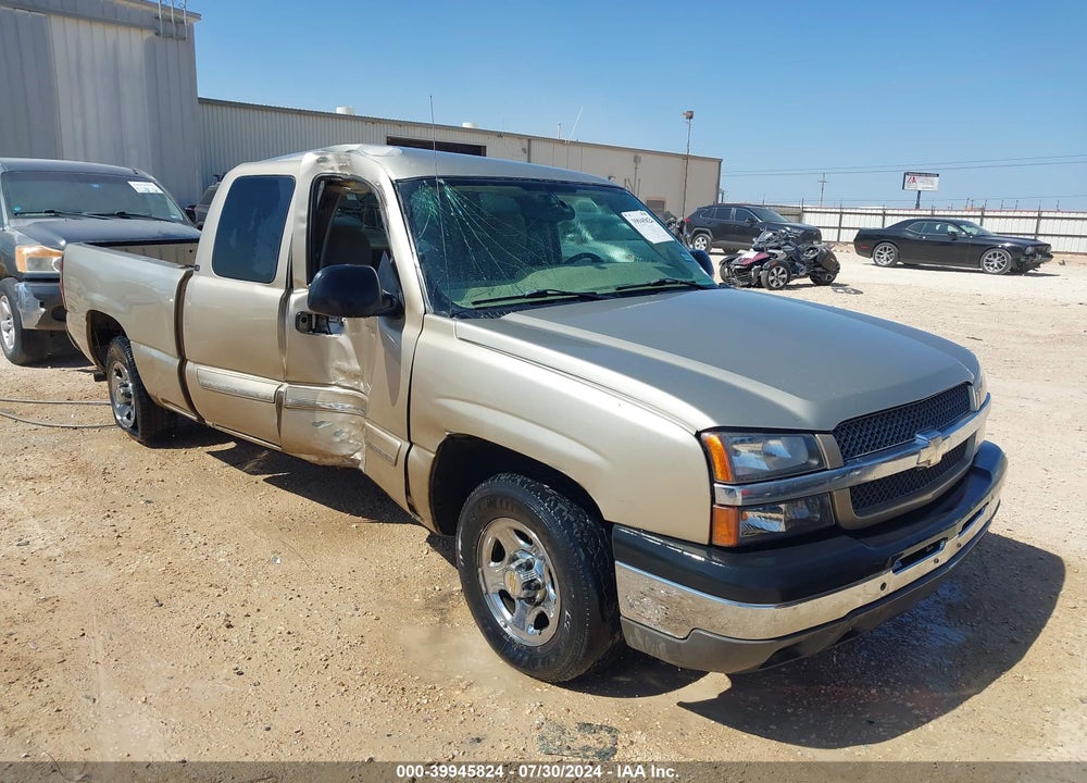 2004 CHEVROLET SILVERADO 1500 LS VIN: 2GCEC19V741222675