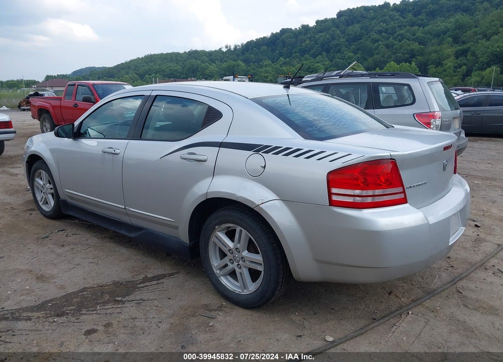 2008 DODGE AVENGER SXT VIN: 1B3LC56K18N654080