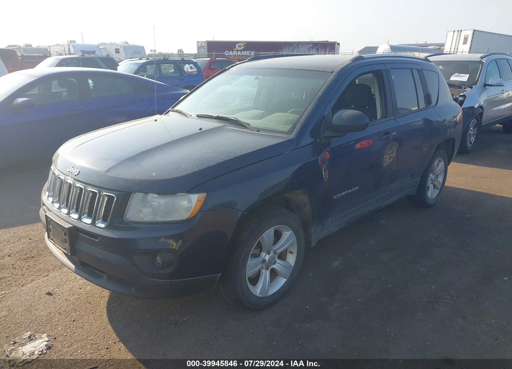 2012 JEEP COMPASS LATITUDE VIN: 1C4NJDEB8CD591955
