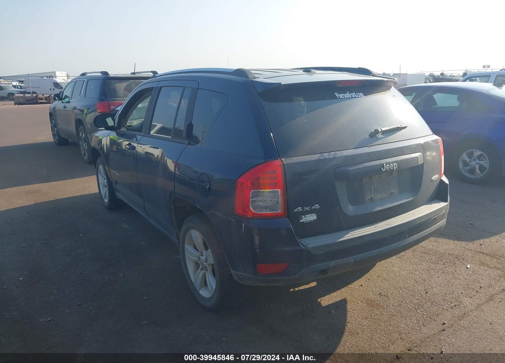2012 JEEP COMPASS LATITUDE VIN: 1C4NJDEB8CD591955