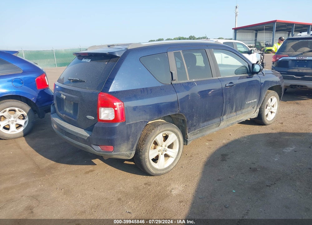 2012 JEEP COMPASS LATITUDE VIN: 1C4NJDEB8CD591955