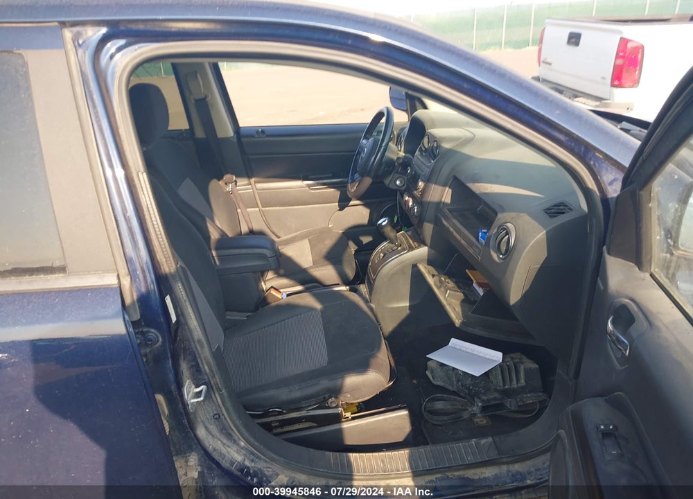 2012 JEEP COMPASS LATITUDE VIN: 1C4NJDEB8CD591955