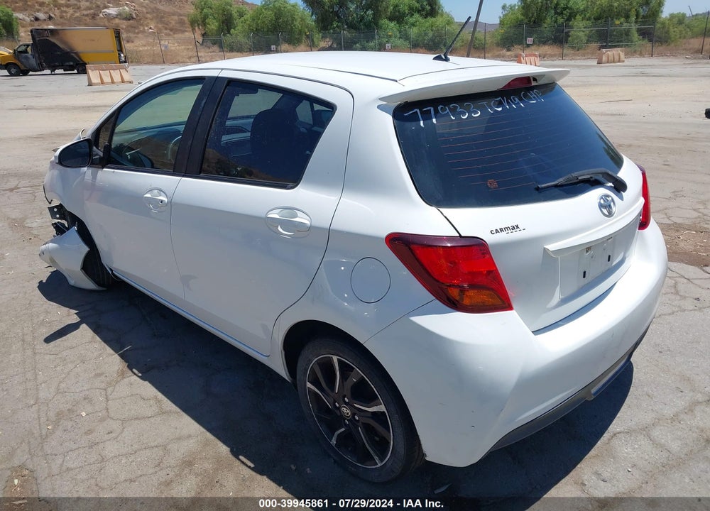 2016 TOYOTA YARIS SE VIN: VNKKTUD3XGA057541