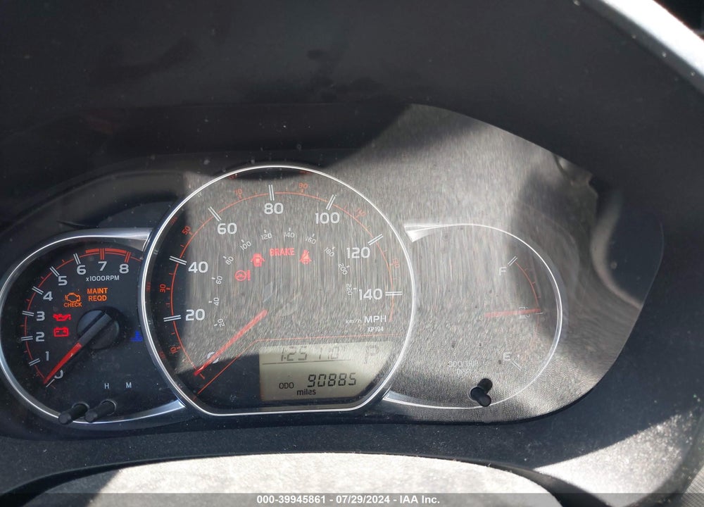 2016 TOYOTA YARIS SE VIN: VNKKTUD3XGA057541