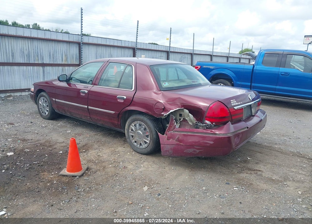 2005 MERCURY GRAND MARQUIS GS VIN: 2MEFM74W75X670335