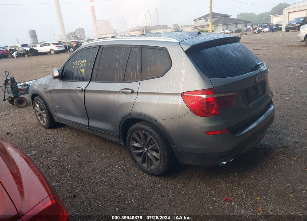 2015 BMW X3 XDRIVE28I VIN: 5UXWX9C58F0D44090