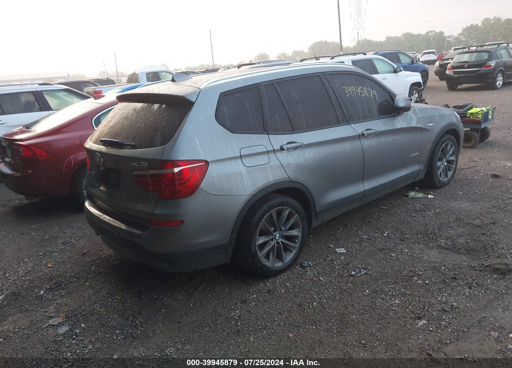 2015 BMW X3 XDRIVE28I VIN: 5UXWX9C58F0D44090