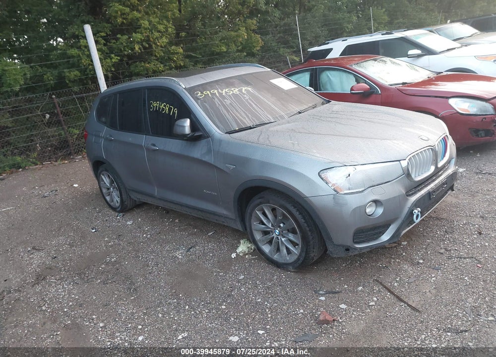 2015 BMW X3 XDRIVE28I VIN: 5UXWX9C58F0D44090