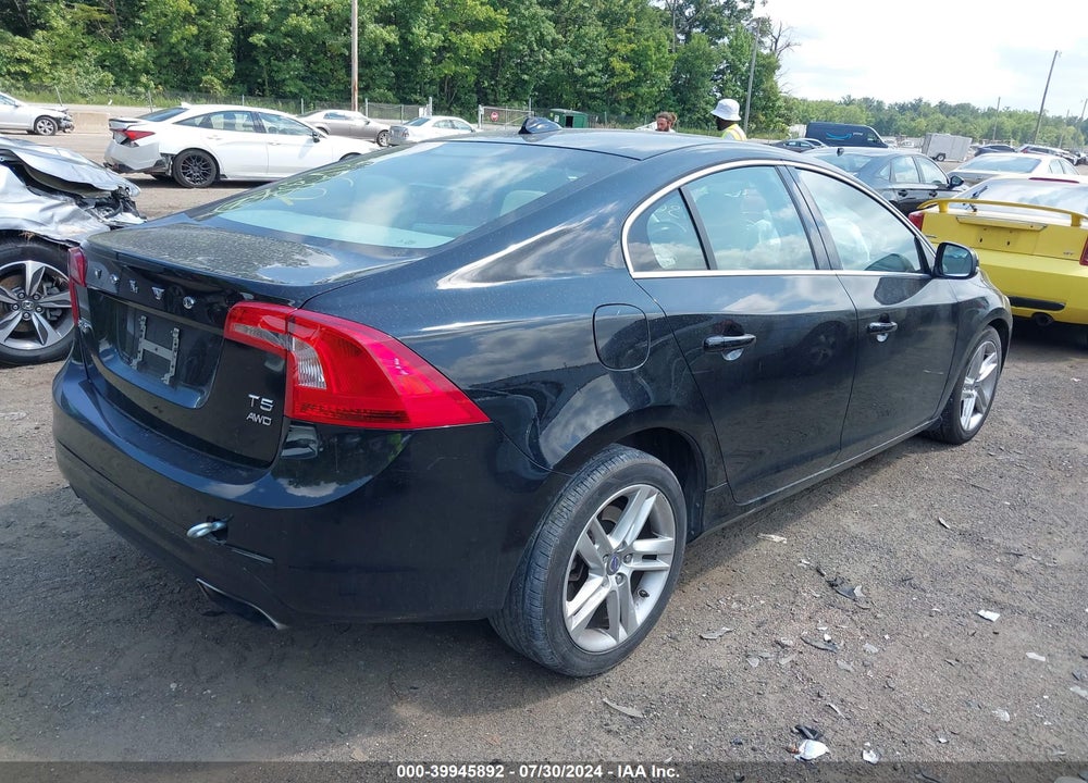 2015 VOLVO S60 T5 PREMIER VIN: YV1612TK4F2338735