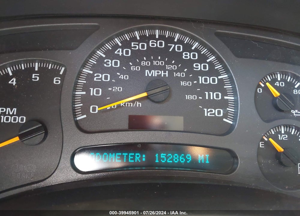 2003 CHEVROLET SILVERADO 1500HD LS VIN: 1GCGK13U73F122983