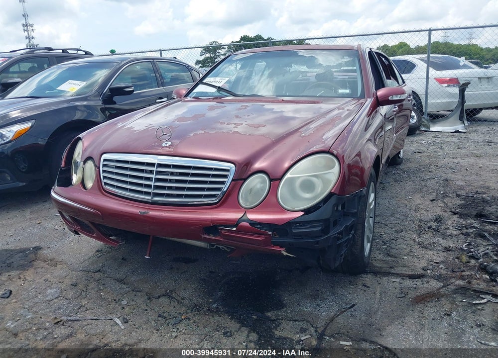 2005 MERCEDES-BENZ E 320 VIN: WDBUF65J75A630585