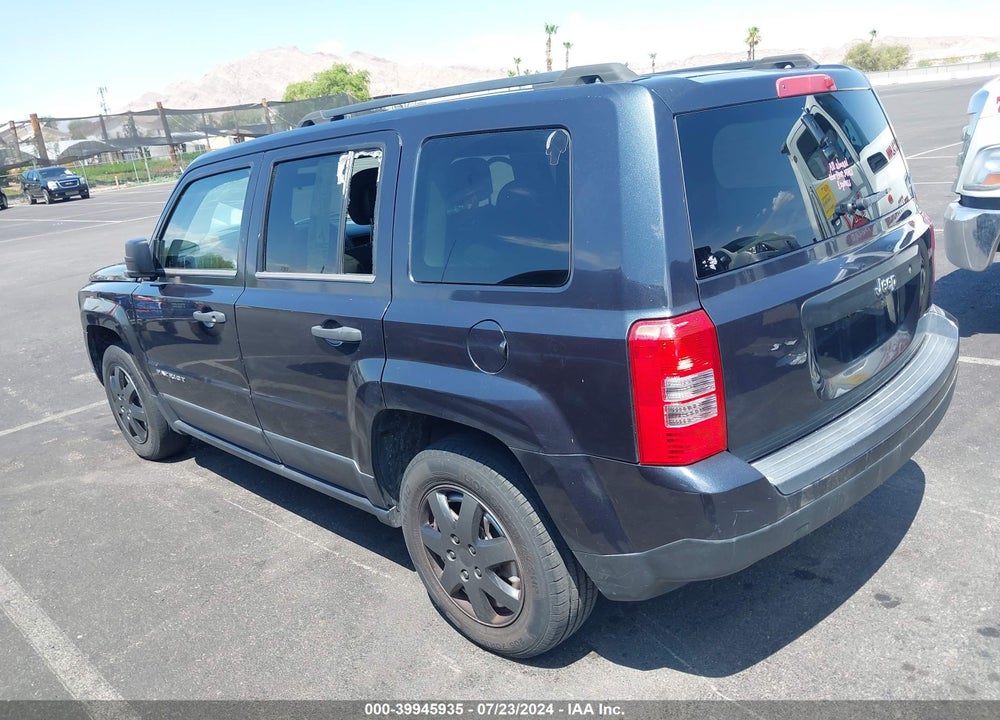 2014 JEEP PATRIOT SPORT VIN: 1C4NJPBA1ED632278