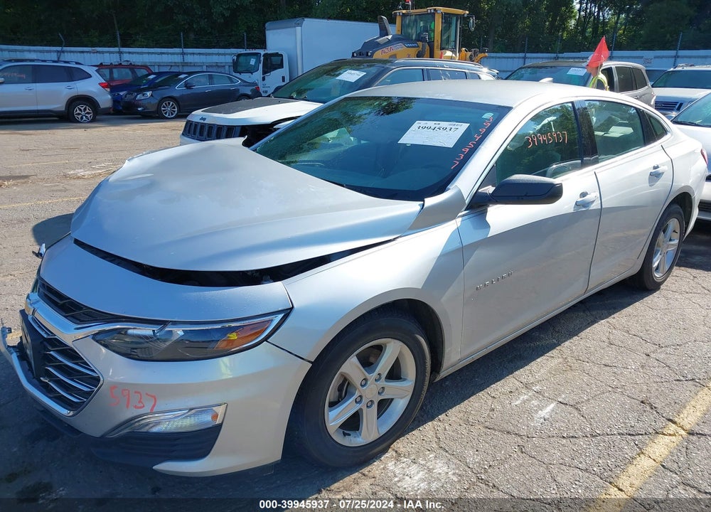 2020 CHEVROLET MALIBU FWD LS VIN: 1G1ZB5STXLF010986