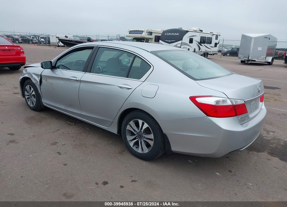 2013 HONDA ACCORD LX VIN: 1HGCR2F30DA008195