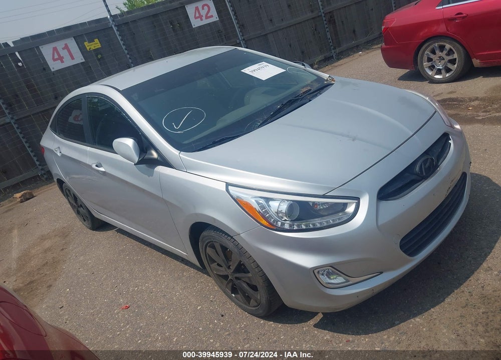2014 HYUNDAI ACCENT GLS VIN: KMHCU4AE5EU740819