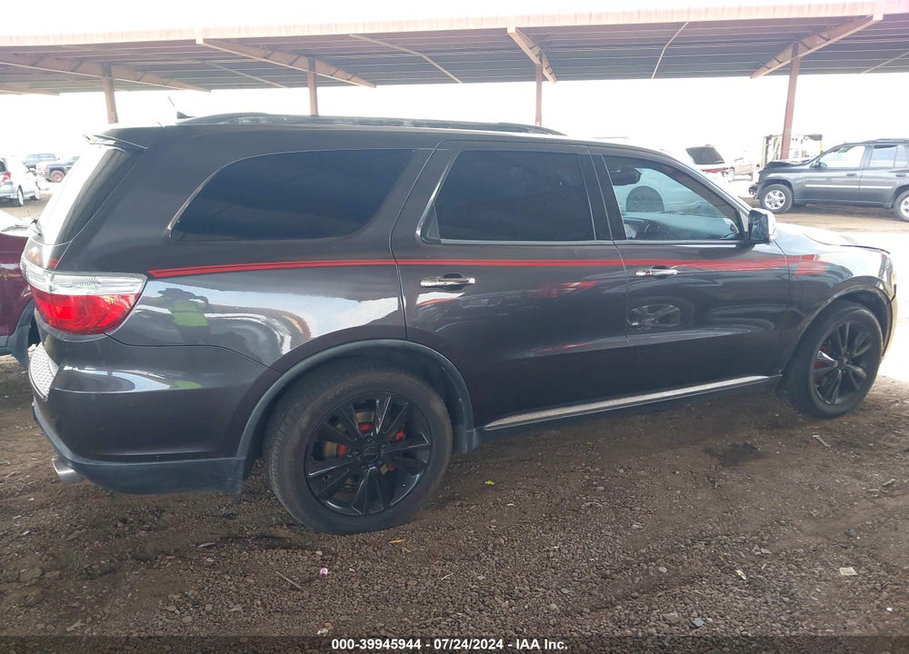 2011 DODGE DURANGO CREW VIN: 1D4SD4GT9BC592801