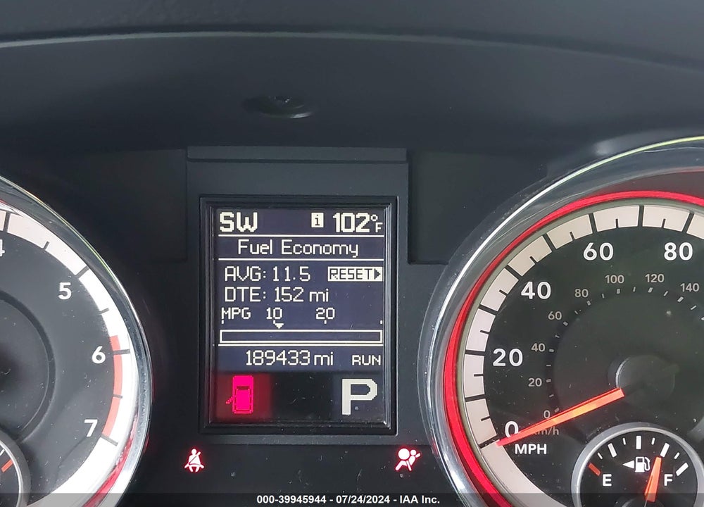 2011 DODGE DURANGO CREW VIN: 1D4SD4GT9BC592801