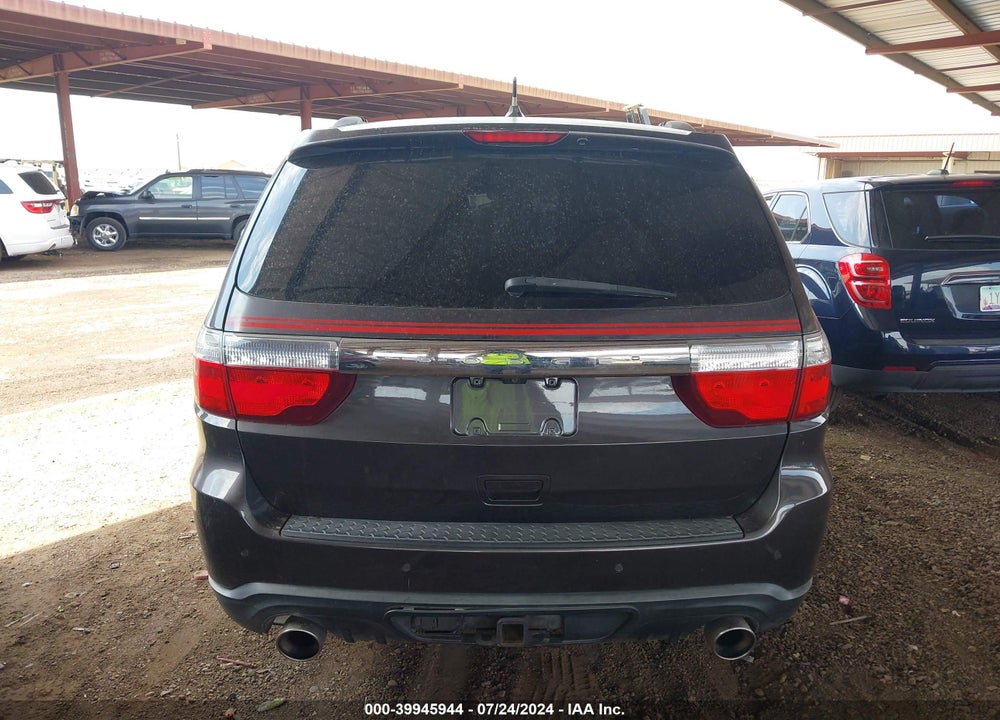 2011 DODGE DURANGO CREW VIN: 1D4SD4GT9BC592801