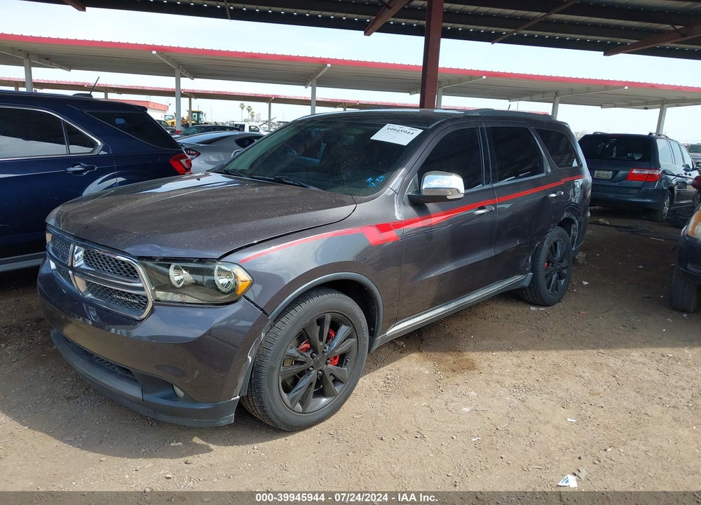 2011 DODGE DURANGO CREW VIN: 1D4SD4GT9BC592801