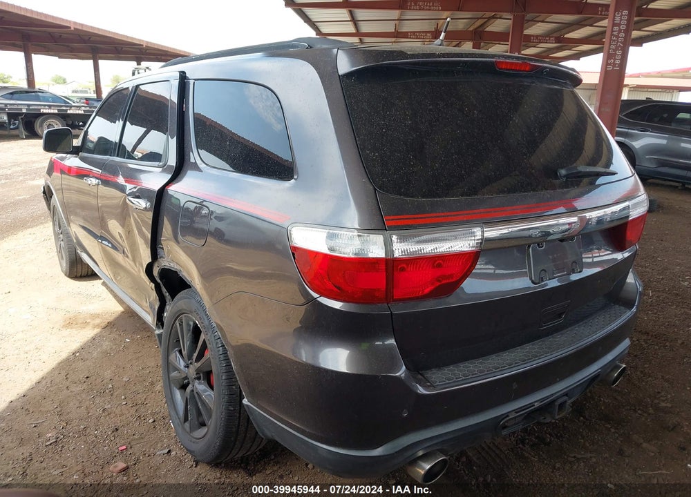 2011 DODGE DURANGO CREW VIN: 1D4SD4GT9BC592801