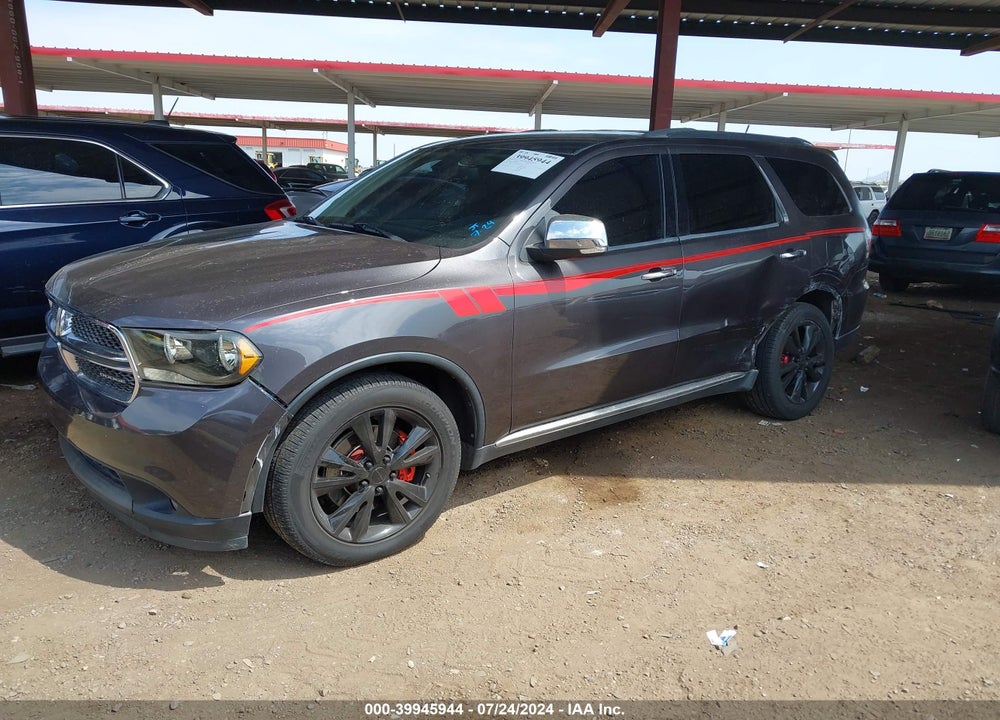 2011 DODGE DURANGO CREW VIN: 1D4SD4GT9BC592801