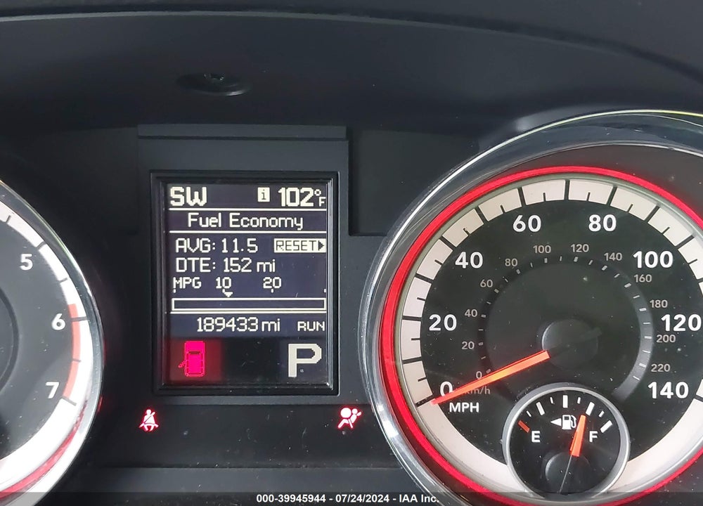 2011 DODGE DURANGO CREW VIN: 1D4SD4GT9BC592801