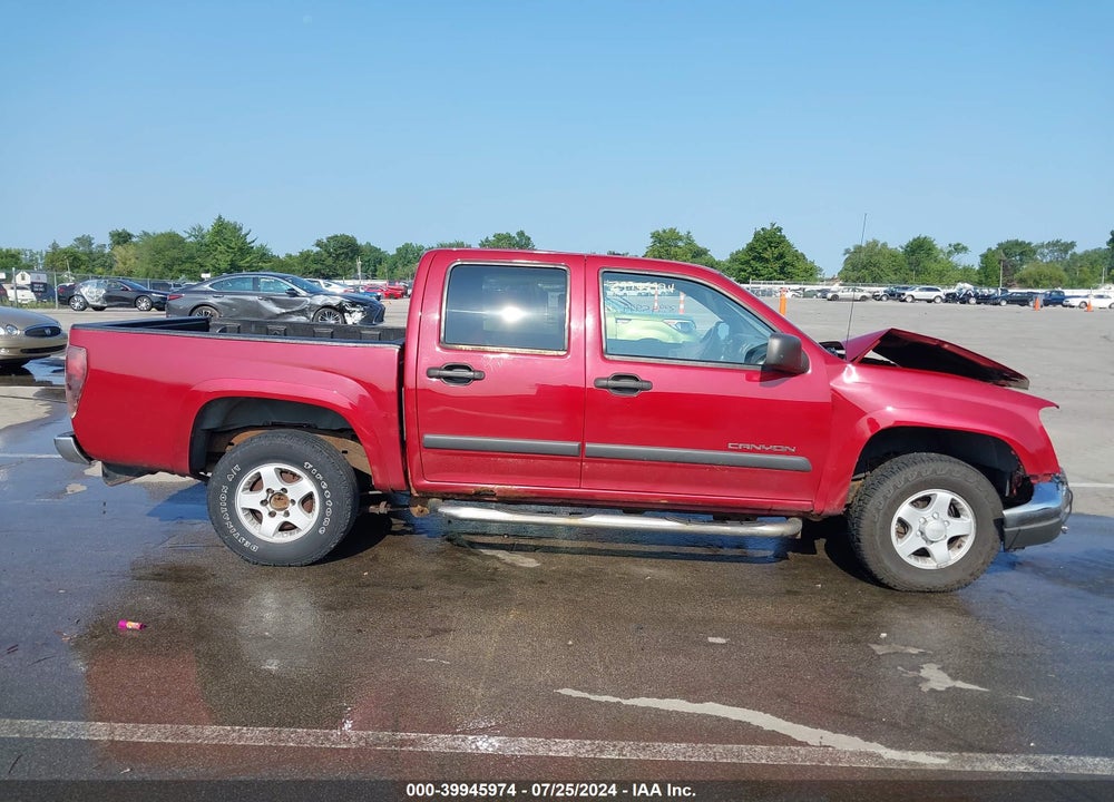 2005 GMC CANYON SLE VIN: 1GTDT136458216103