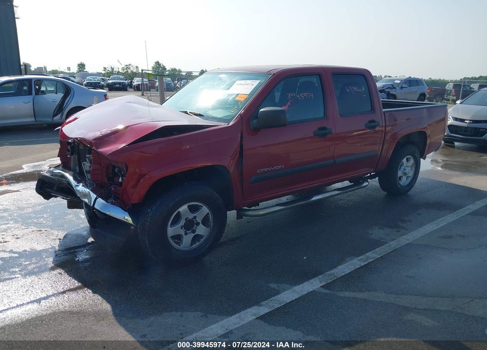 2005 GMC CANYON SLE VIN: 1GTDT136458216103