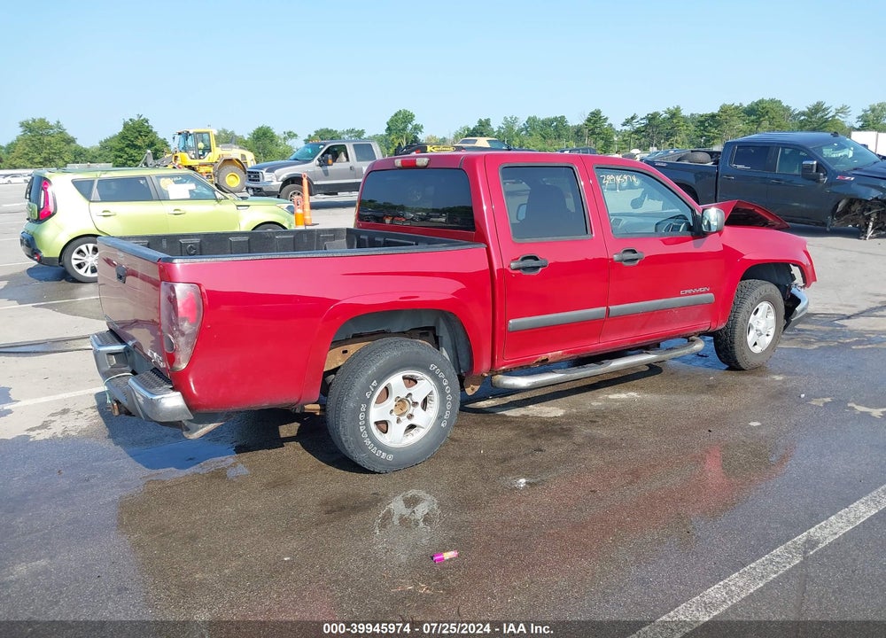 2005 GMC CANYON SLE VIN: 1GTDT136458216103