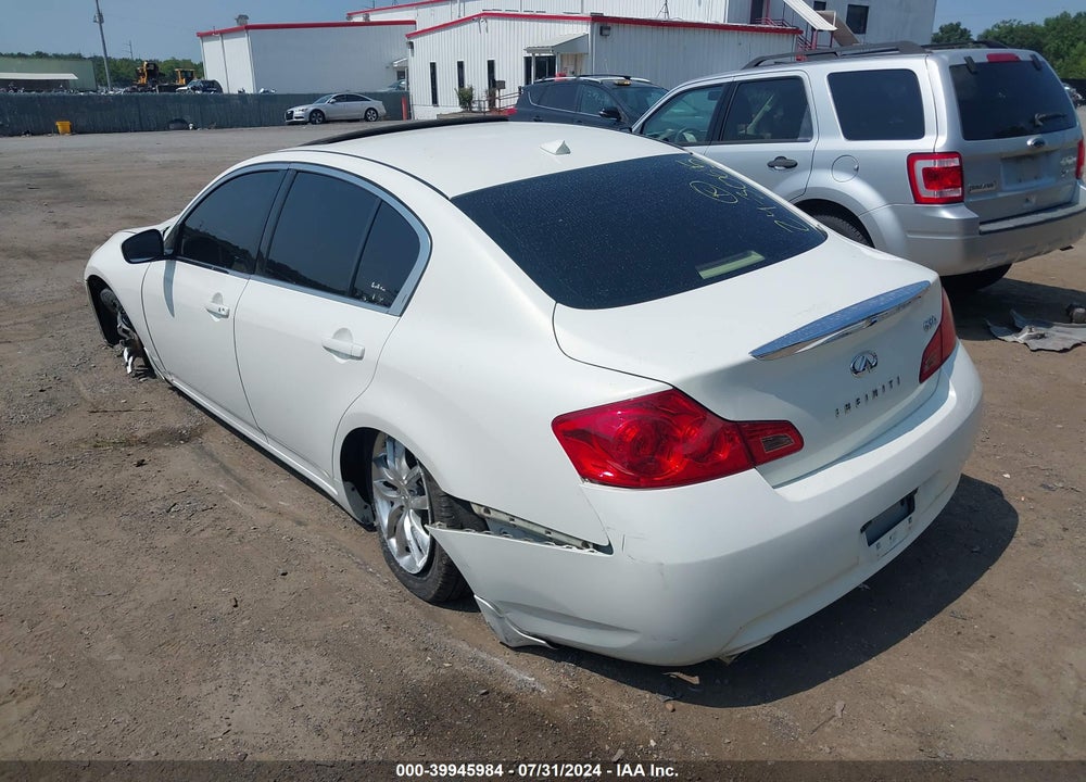 2009 INFINITI G37X VIN: JNKCV61F99M359792