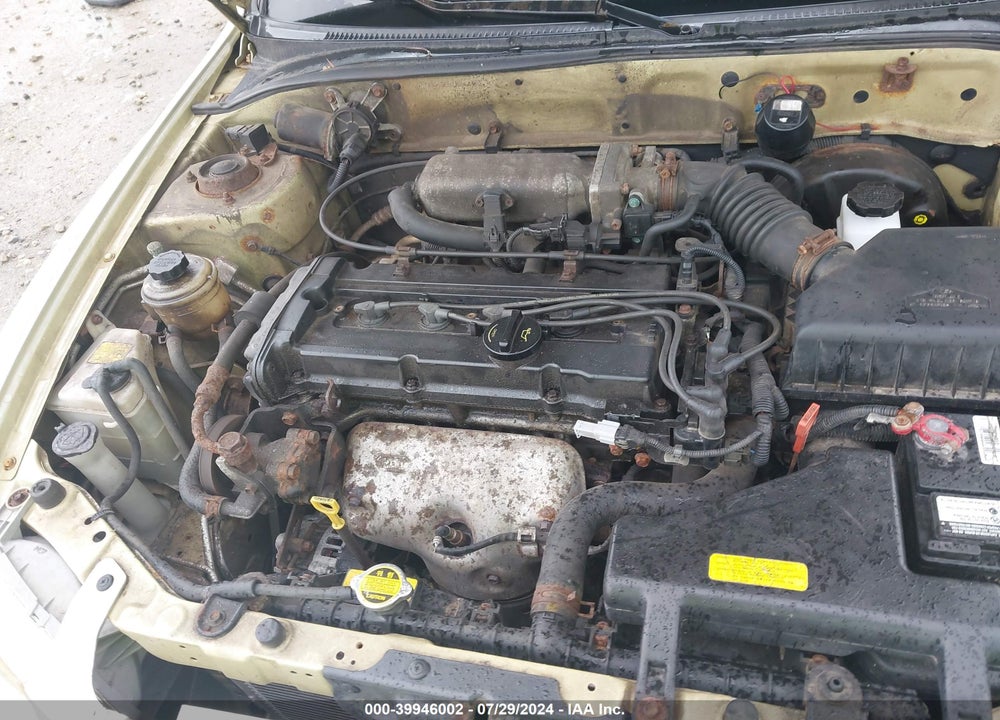 2001 HYUNDAI ACCENT GL VIN: KMHCG45C31U247344