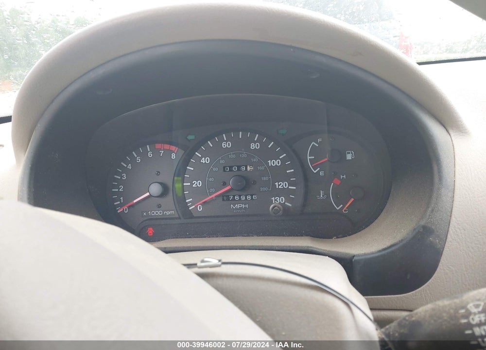 2001 HYUNDAI ACCENT GL VIN: KMHCG45C31U247344