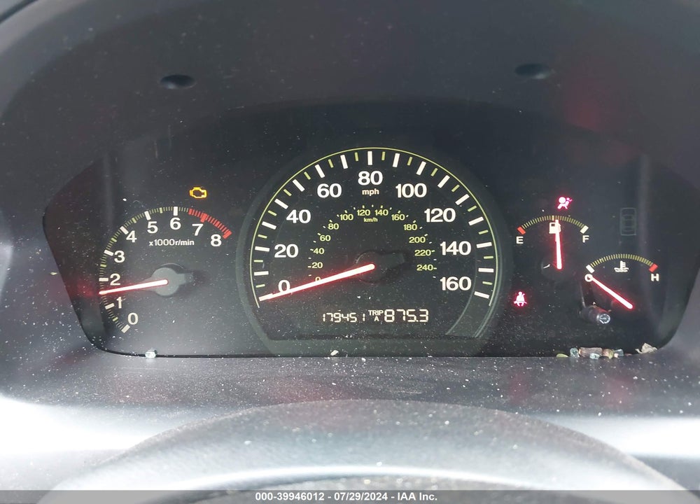 2003 HONDA ACCORD VIN: 1HGCM55663A094431
