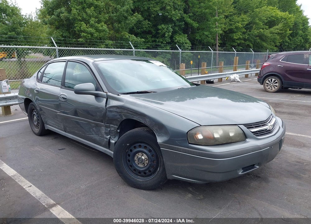 2005 CHEVROLET IMPALA POLICE VIN: 2G1WF55K059332039