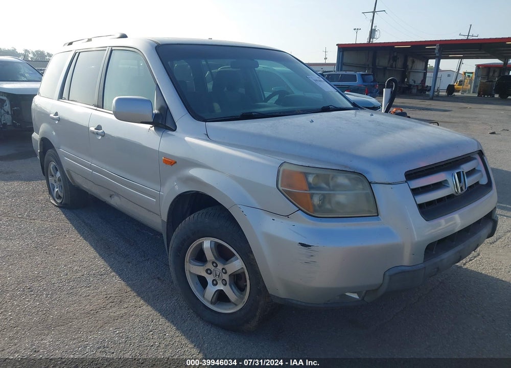 2008 HONDA PILOT SE VIN: 5FNYF28398B030560
