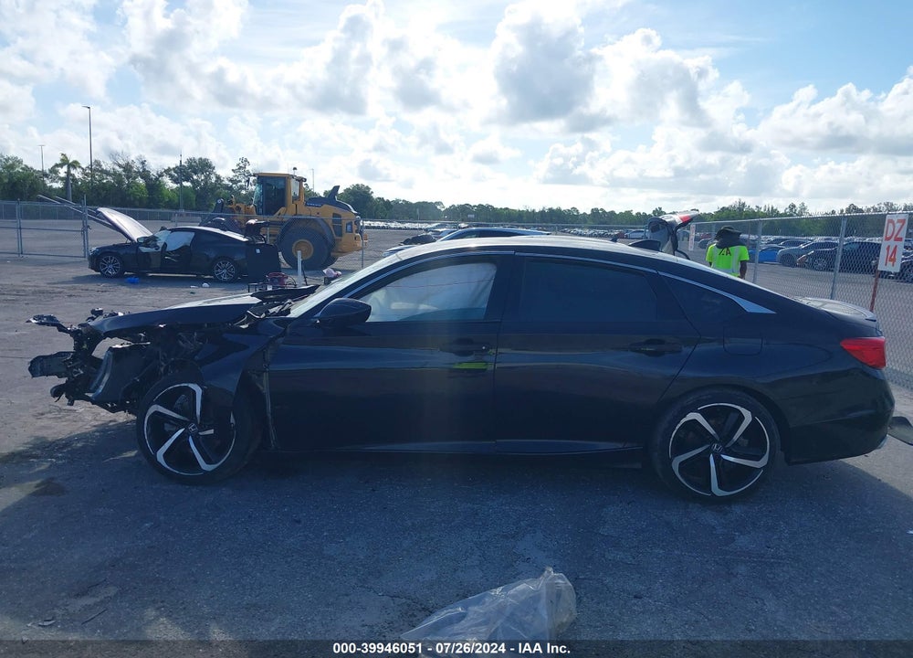 2021 HONDA ACCORD SPORT VIN: 1HGCV1F30MA102776