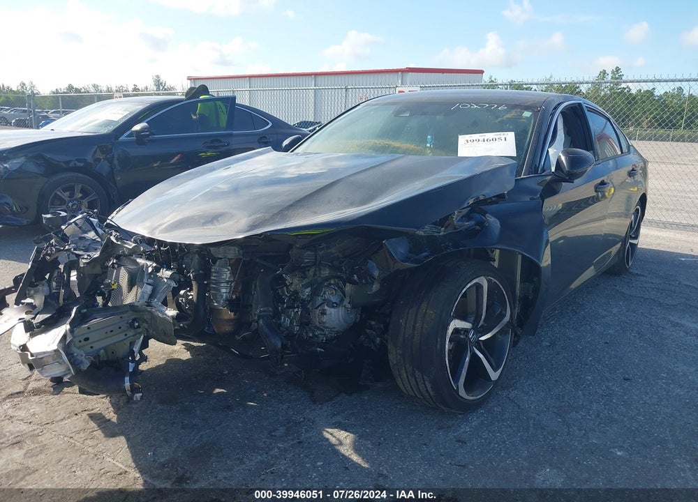 2021 HONDA ACCORD SPORT VIN: 1HGCV1F30MA102776